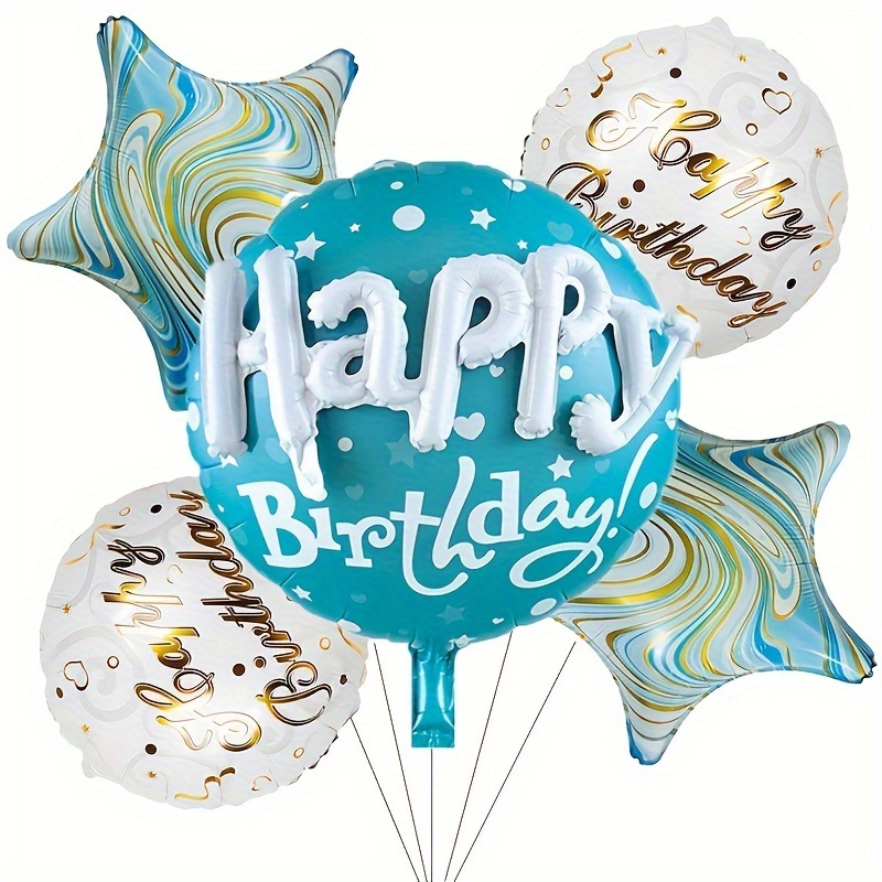 27pcs Ensemble De Ballons De Lettres D'anniversaire Heureux De Fête De  Licorne Décorations De Fête Ballons, Protection De L'acheteur De 90 Jours