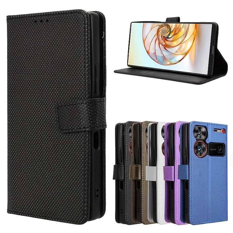 Kukoufey Compatible con ZTE Nubia Z60 Ultra Funda Carcasa,Flip Leather  Wallet Cover Compatible con ZTE Nubia Z60 Ultra 5G NX721J Funda Blue :  : Electrónicos