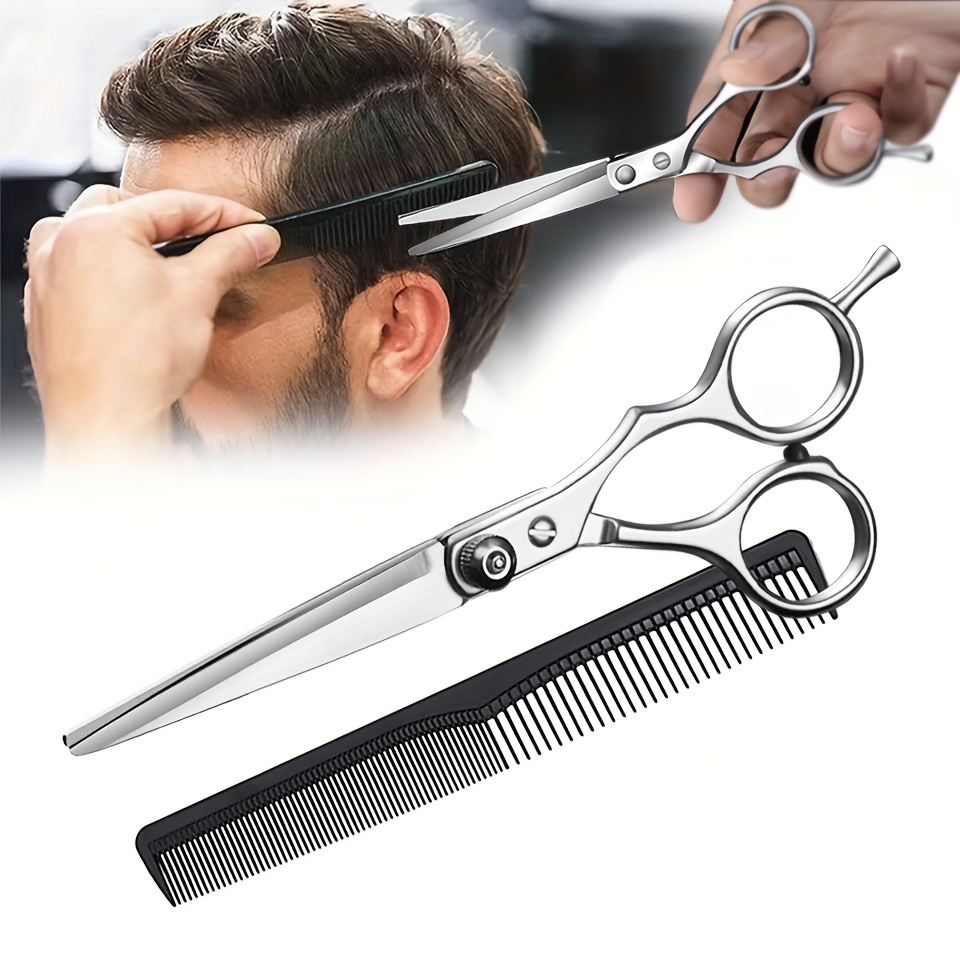 Barber Scissors Professional Hair Cutting Shears - Temu