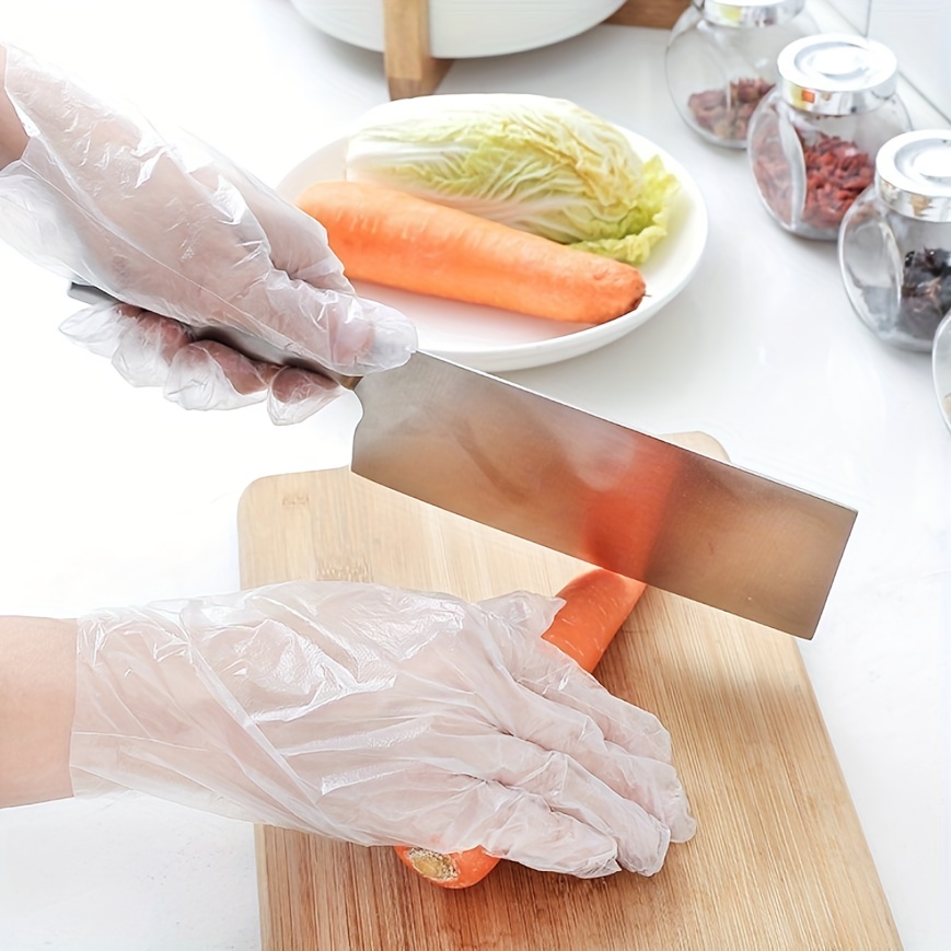 Nitrile Gloves Black 100pcs/lot Food Grade Kitchen Clean