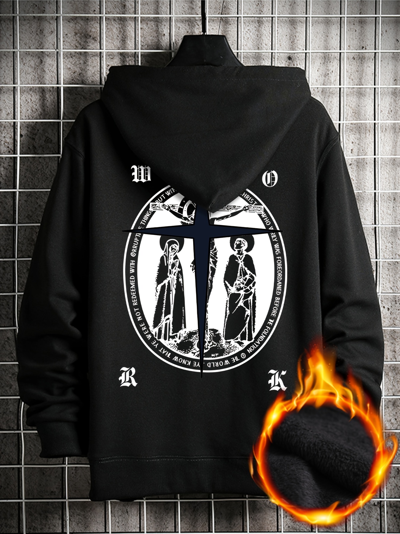 RILY logo hoodie blackメンズ - パーカー