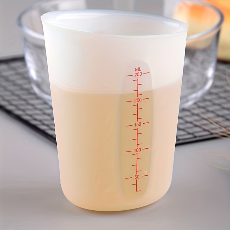 2 Pieces Measuring Cups Beakers Measuring Cups Glass for Kitchen