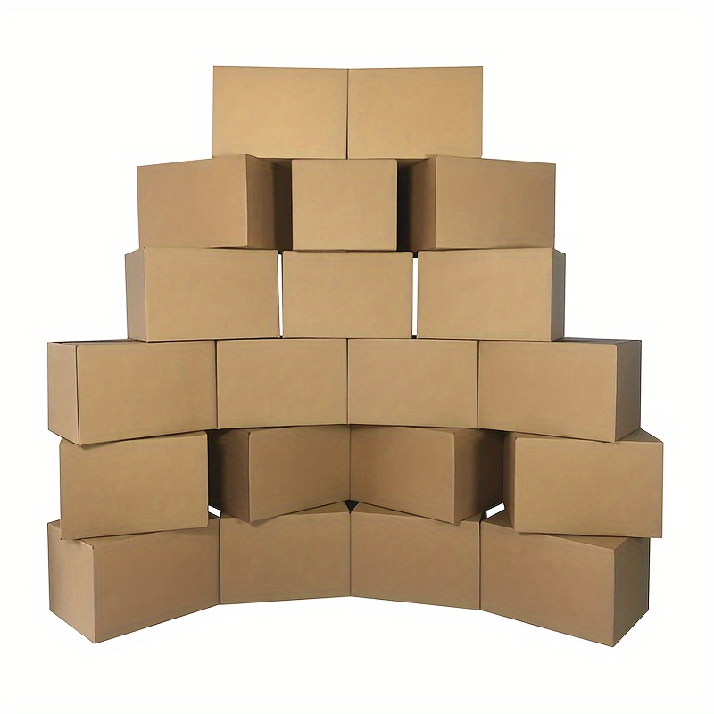 Caja de papel Kraft - 2pcs marrón Kraft cajas papel caja regalo cajas  embalaje de regalo 70 x 70 x 30 mm …