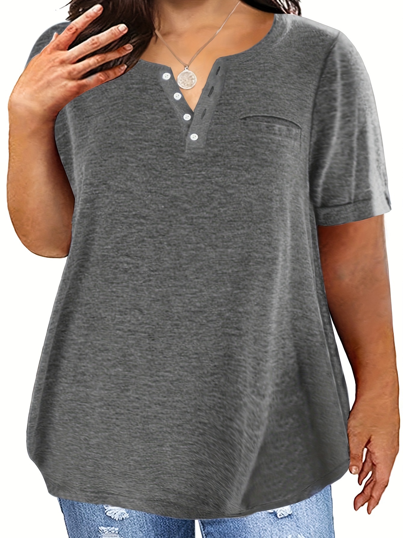 Plus Size Sexy T shirt Women's Plus Colorblock One Shoulder - Temu Canada