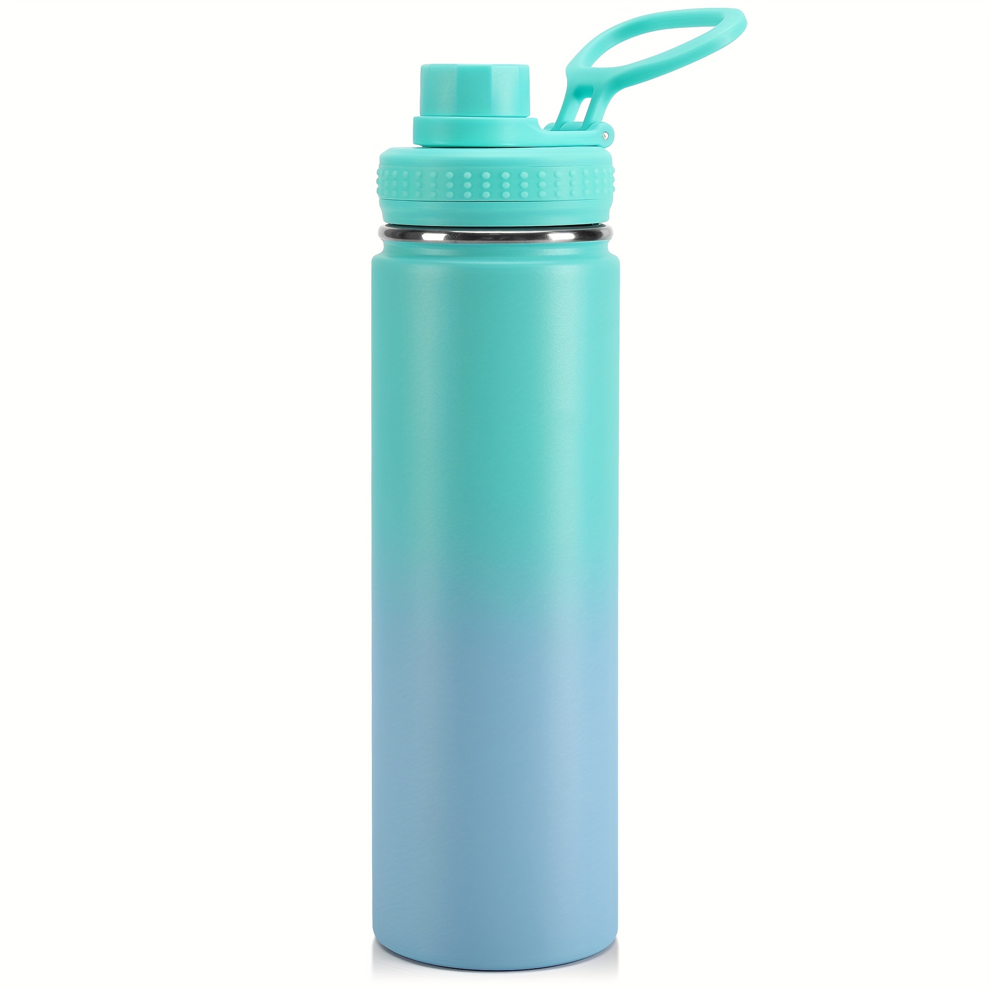 1pc 650ml 22oz New Insulated Water Bottle, Large Capacity For Boys