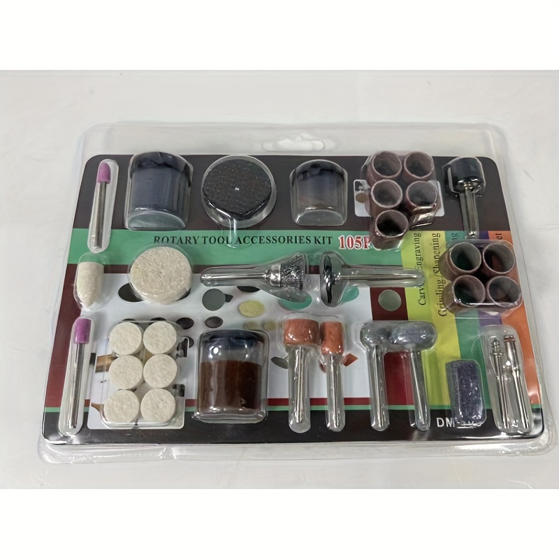 Rotary Tool Accessories Kit For Grinding Sanding Polishing - Temu