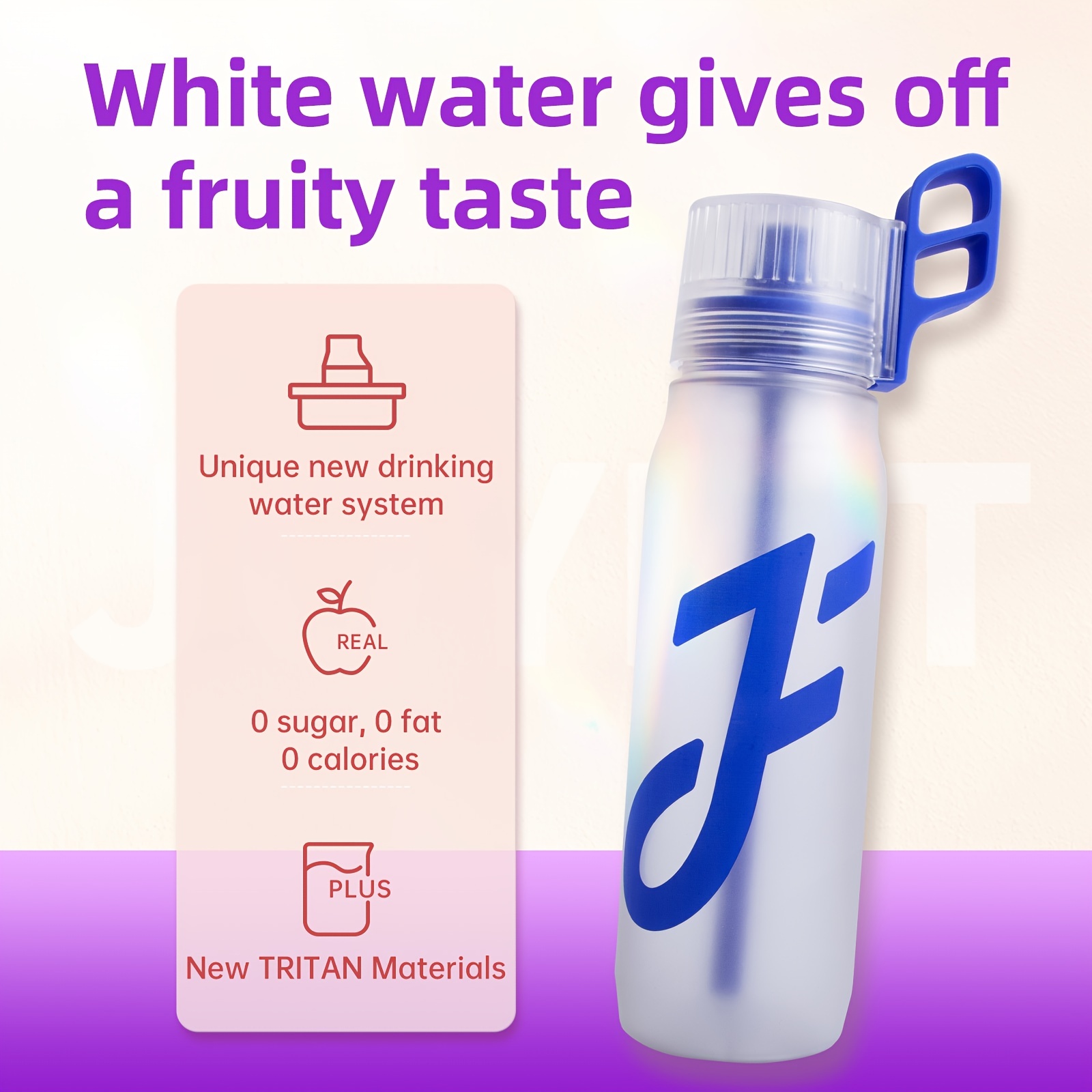 2023 New Fruit Fragrance Water Bottle, Scent Water Cup, flavor pods for water  bottle