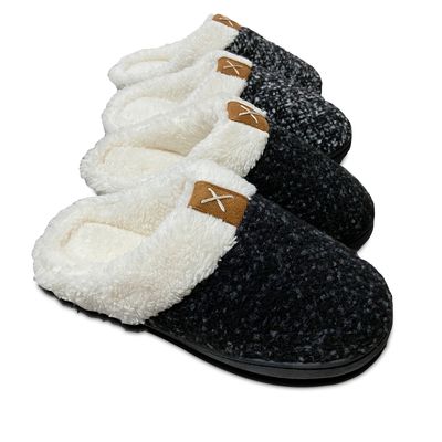 Comfy Fleece Lined House Slippers Winter