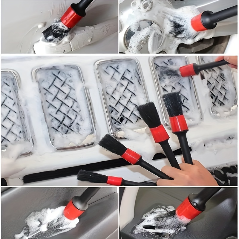 AUTODECO 22Pcs Car Wash Cleaning Tools Kit Car Detailing Set with Black  Canvas Bag Collapsible Bucket Wash Mitt Sponge Towels Tire Brush Window