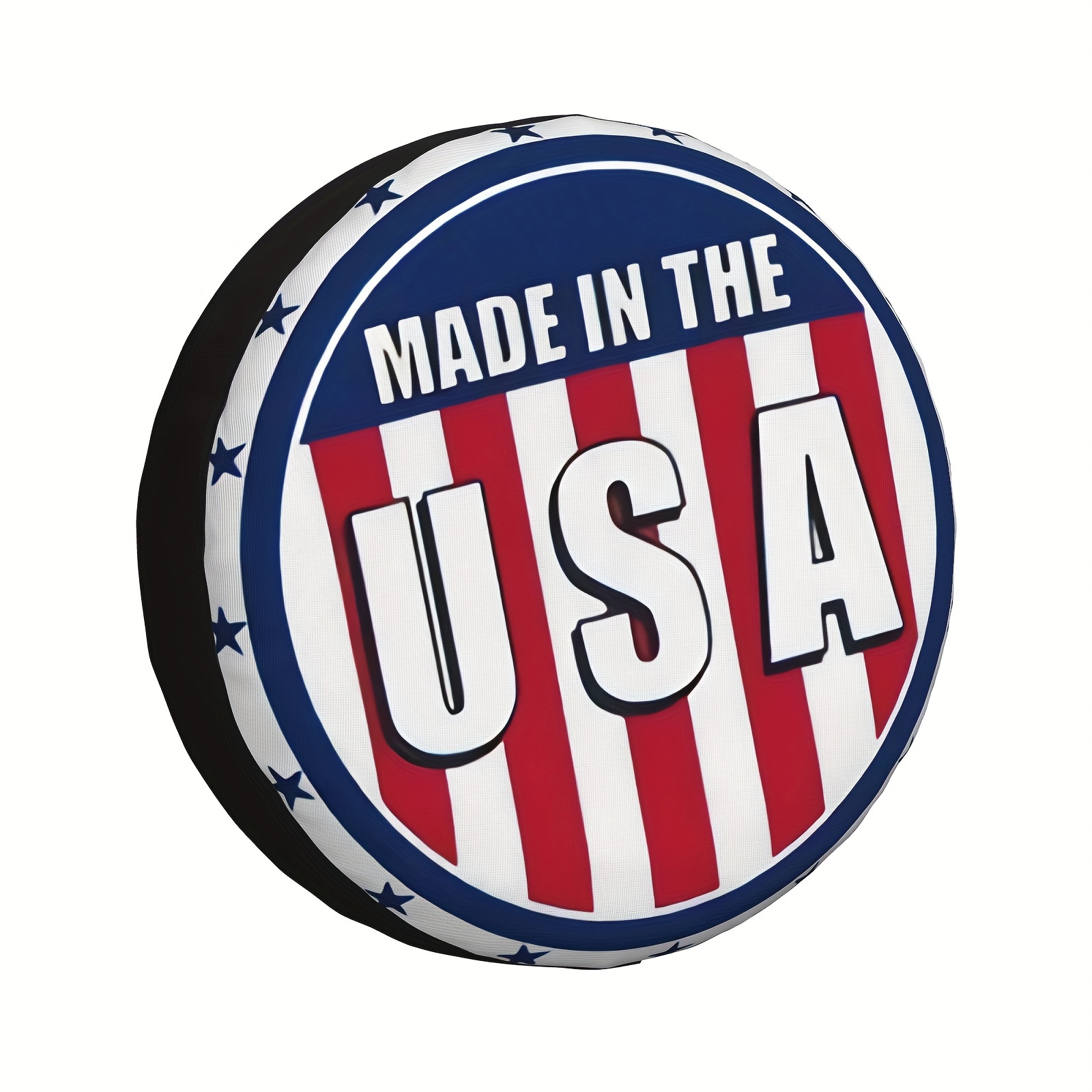 American Logo Spare Tire Cover, Universal Tire Cover Waterproof Polyester Wheel  Protector Rv Suv Truck Camping Touring Trailer Wheel Cover Temu