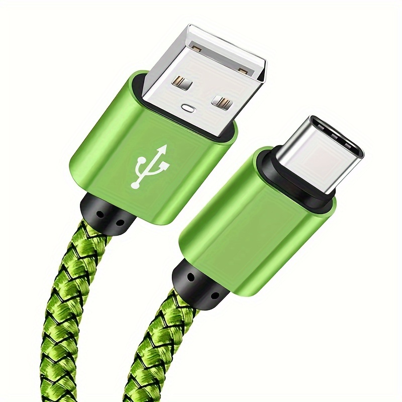 Acecene Cavo spirale corto USB C 3A USB A a USB C Cavo di ricarica rapida Android  Auto USB Cavo di ricarica di tipo C per Samsung S23 S22 S21 S10 S9