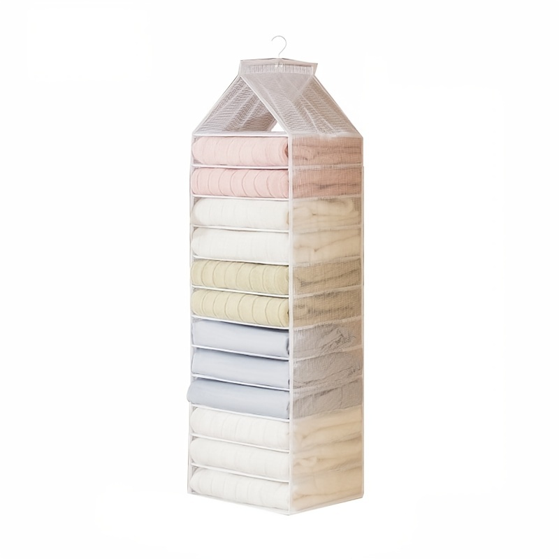 Wardrobe Hanging Storage Bag Pants Clothes Storage Hanging - Temu