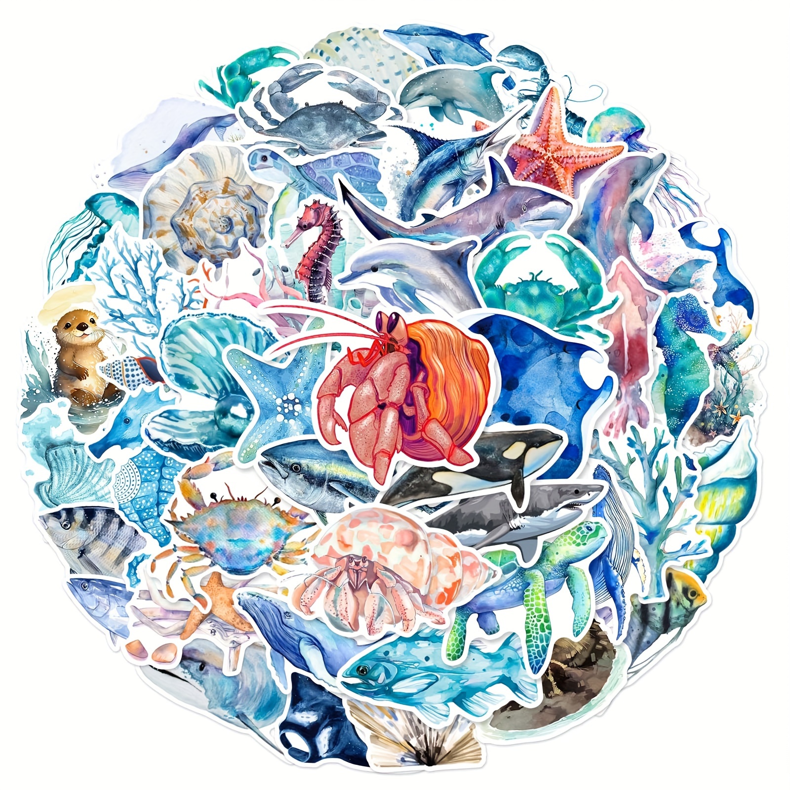 Ocean Stickers - Temu