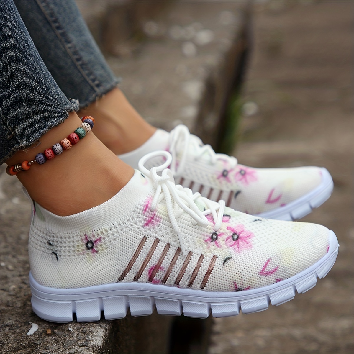 Breathable Casual Shoes Women Sneakers Outdoor Walking Fashion