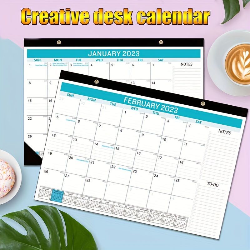 July 2023 December 2024 Calendars For Desktop And Wall Use Cover