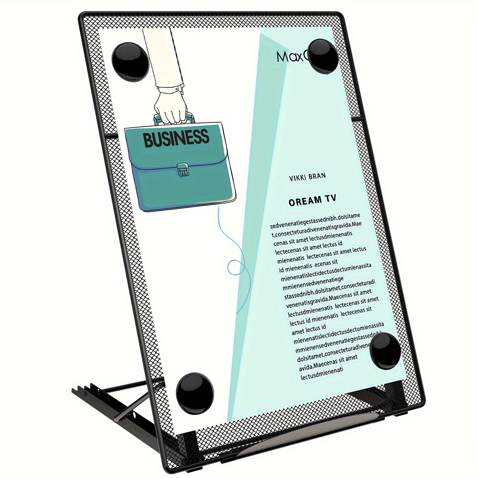 Magnetic Poster Pocket for Information Stands
