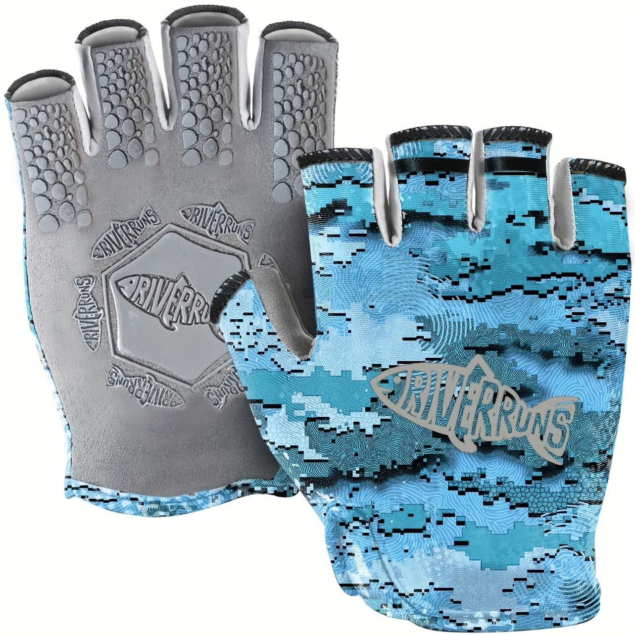 Fishing Gloves Upf50+ Sun Gloves Fingerless Fishing Gloves - Temu Morocco