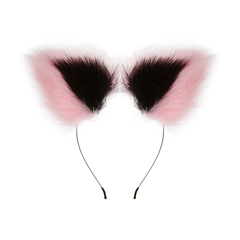 Cute Black Cat Ear Illustration Kawaii With Bell, Paint, Ear