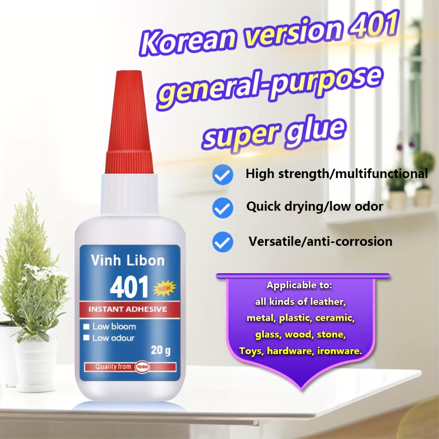 Super Glue 403 406 Repairing Glue Instant Adhesive Loctite Self-Adhesive 2  r Jf