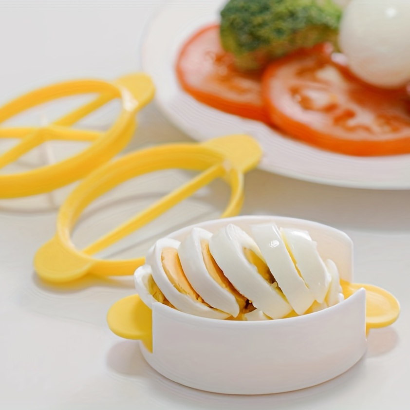 Household Multifunctional Egg Cutter Egg Slicer For Hard - Temu