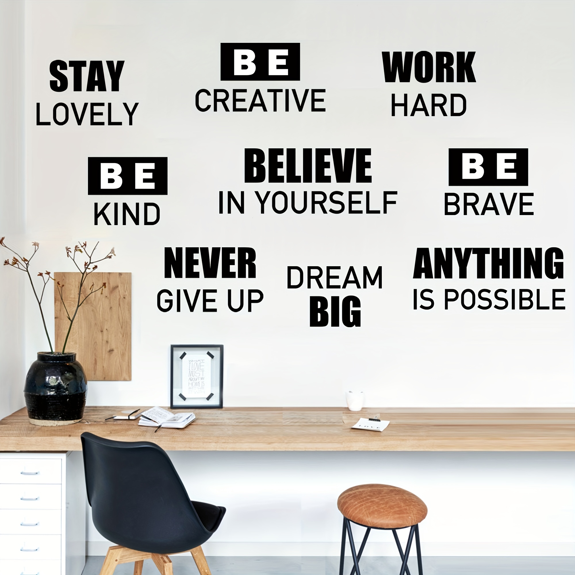 Inspirational Wall Decals Quotes Motivational Sayings Wall - Temu