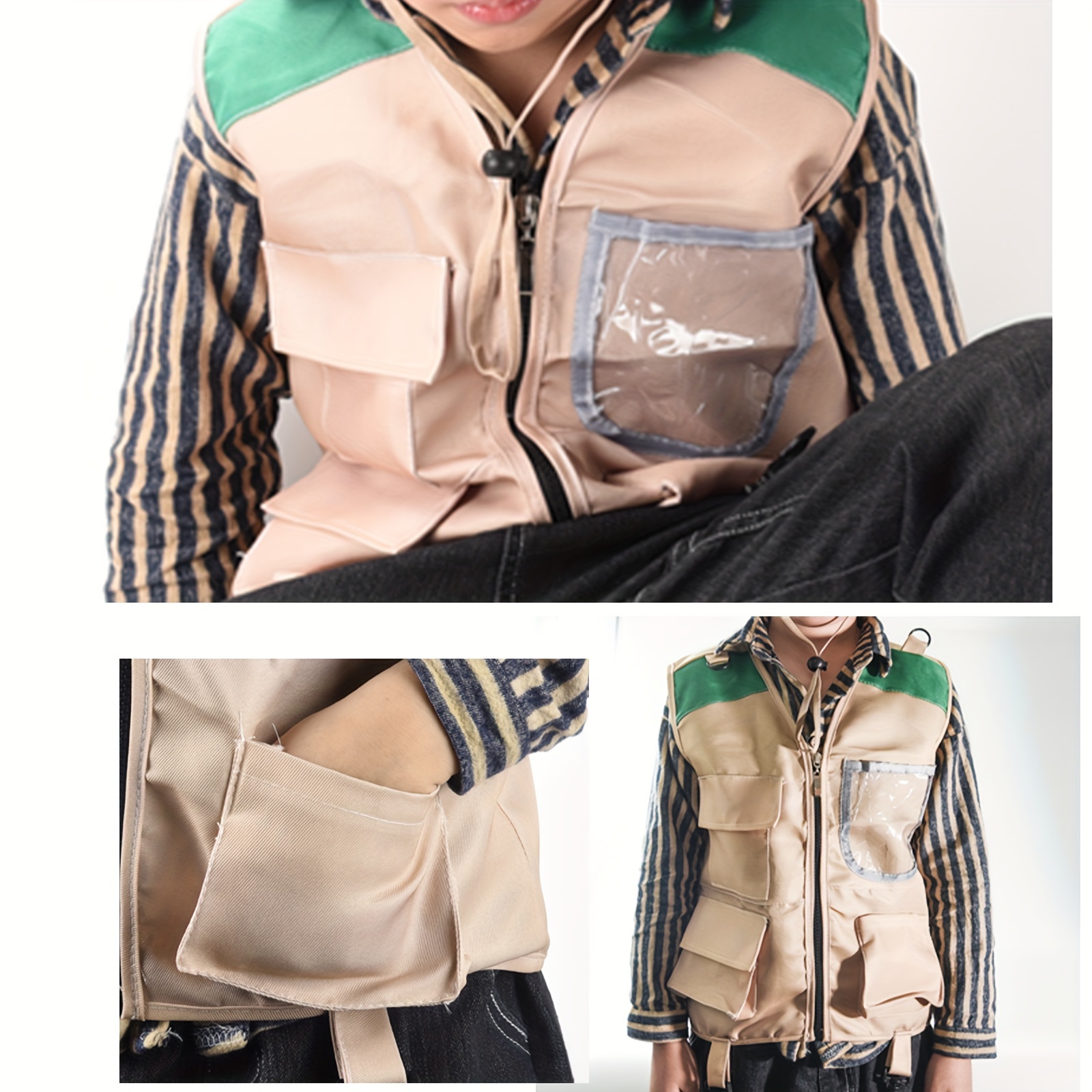 Children's Outdoor Adventure Vest Set Cosplay Role playing - Temu