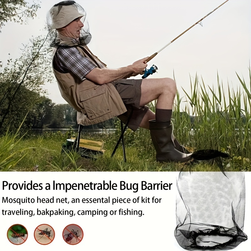 Stay Protected Mosquitoes Sun Bees Outdoor Fishing Hat! - Temu