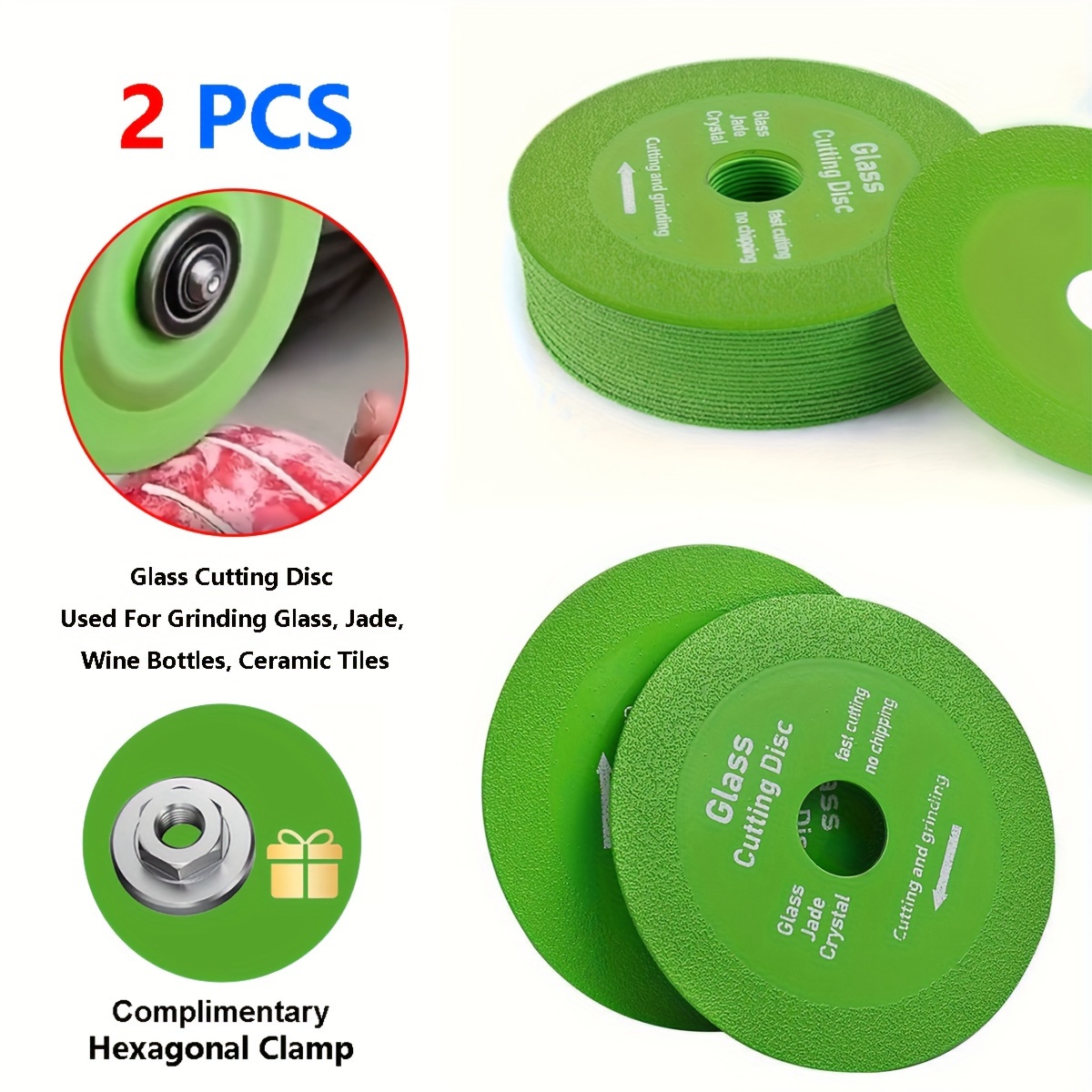 1pc Glass Cutting Tool, Wheel Compasses Glass Circle Cutter With Suction  Cup, Circle Glass Bottle Cutter