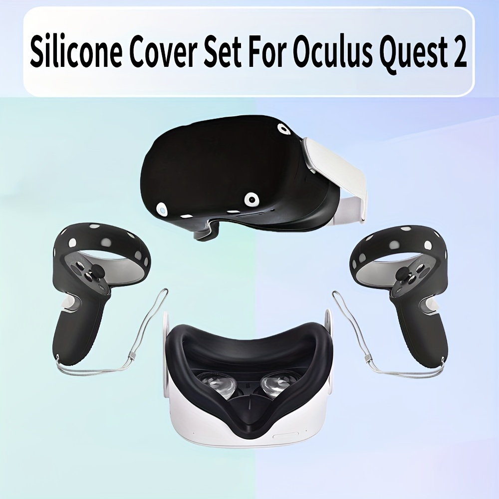 Protector facial y funda VR de repuesto para Meta Quest 2