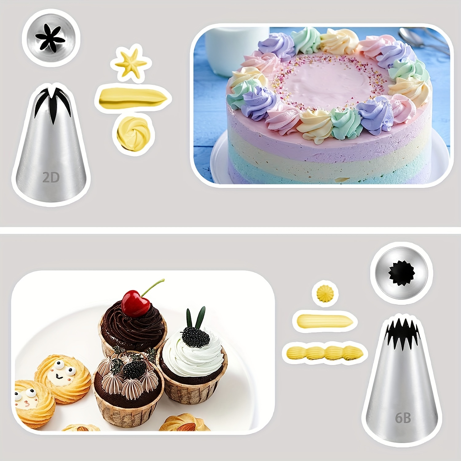 Pointe de pâtisserie à étoile ouverte de 1M, buse de décoration de gâteau,  Tube d'écriture, buse de glaçage, outils de pâtisserie - AliExpress