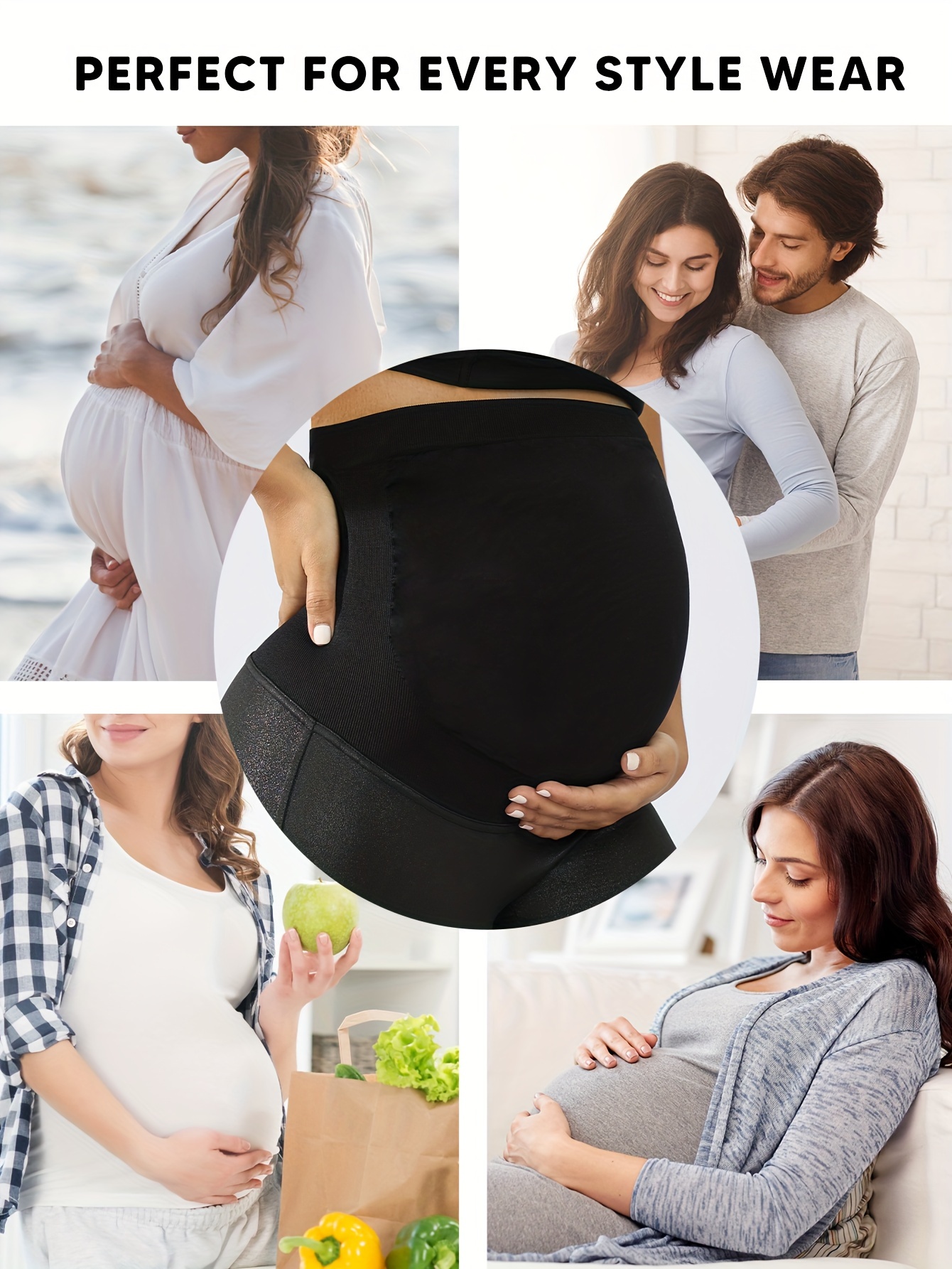 Pregnant Women's High Waist And Belly Support Underwear For Pregnancy  Maternity