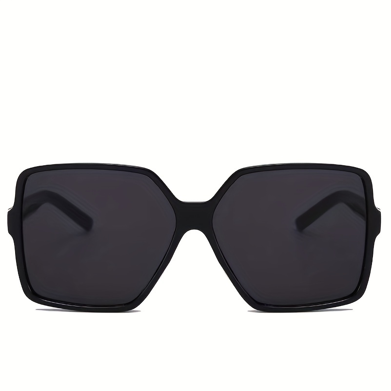 Oversized Square Sunglasses Casual Gradient Glasses UV400
