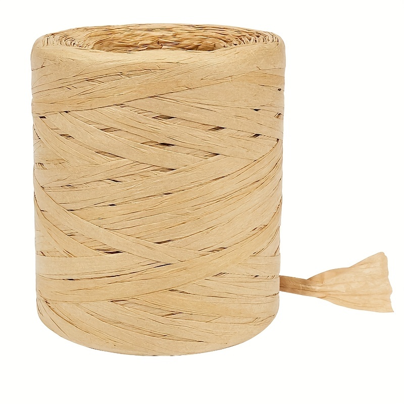 100 Meters Straw Paper Rope Reel Rope Gift Packaging Binding - Temu