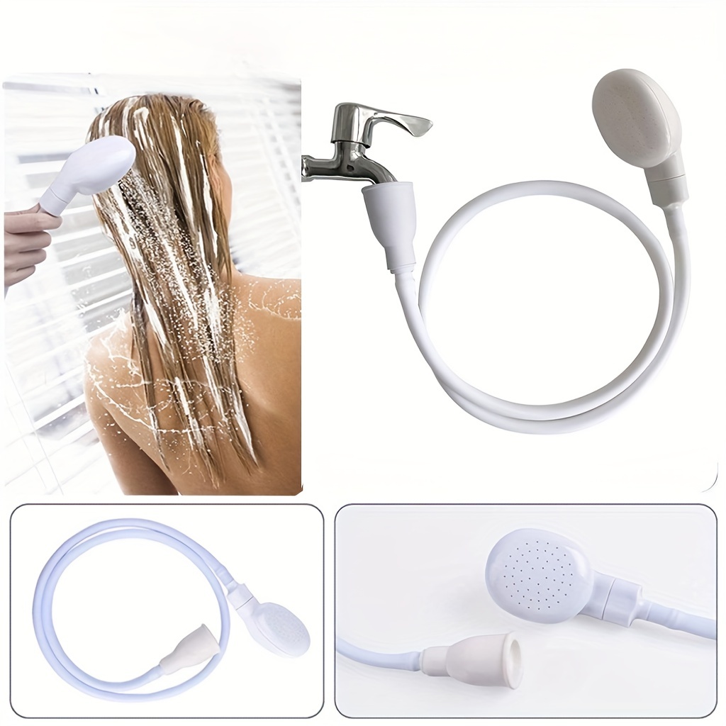 Wash Dog Hose Silicone Attachment Pet Bather For Shower Head - Temu