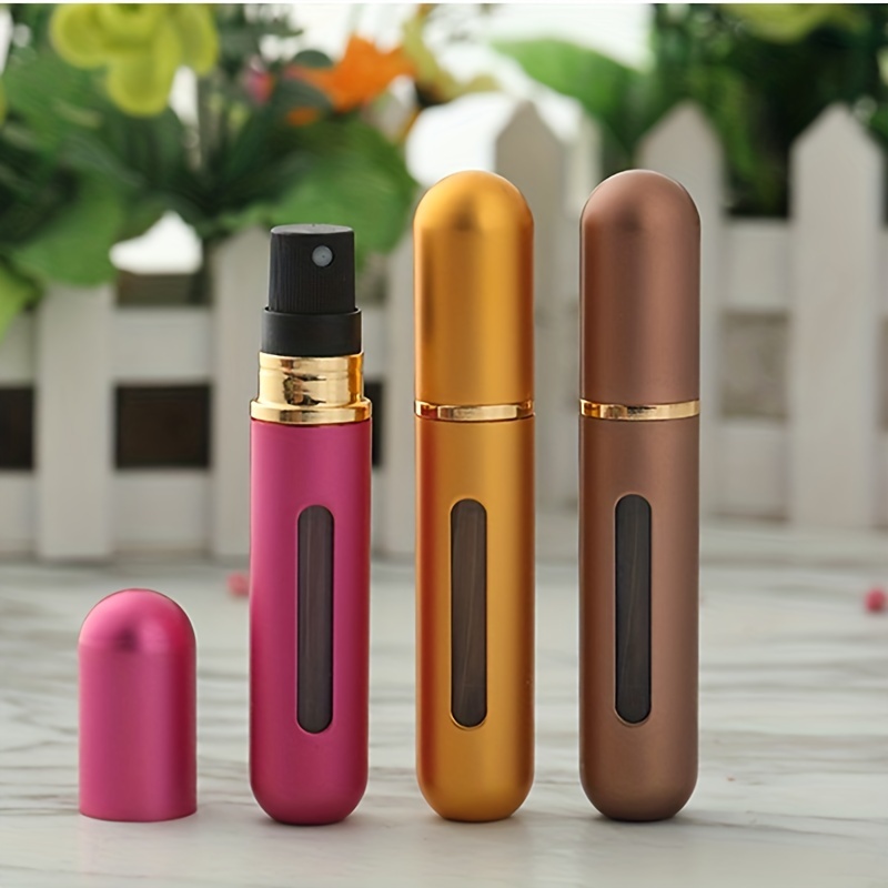 Travel Mini Perfume Refillable Atomizer Container, Portable Perfume Spray  Bottle, Travel Perfume Scent Pump Case Fragrance Empty Spray Bottle for  Traveling and Outgoing 