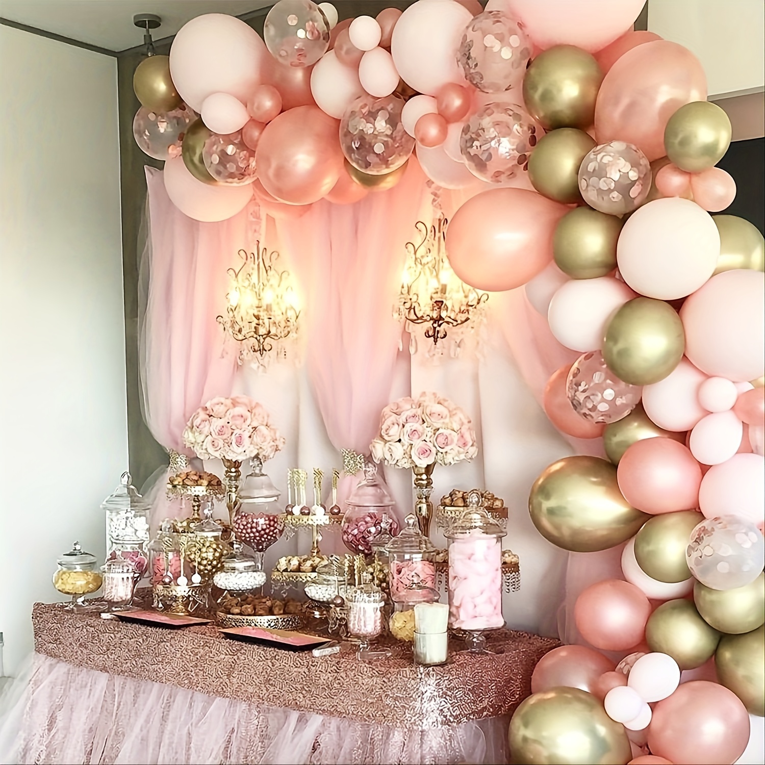 ⭐️ Globos oro rosa ⭐️ - Envío 24/48h - decoración boda - Miss Saturday