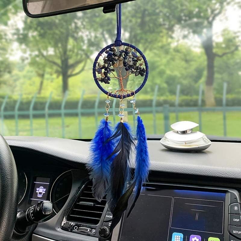 Car Charm Rear View Mirror Accessory Car Sun Catcher dainty Hanging Car  Decor beaded Car Mirror Charmgift for Momgift for New Driver 