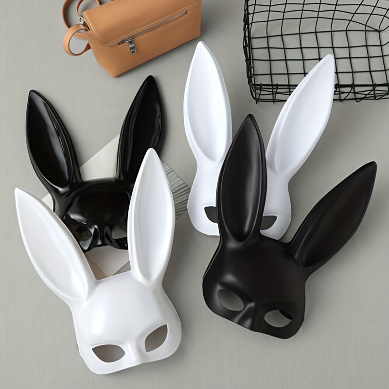 Bunny Balaclava Sombrero de hombre con orejas de conejo, máscara