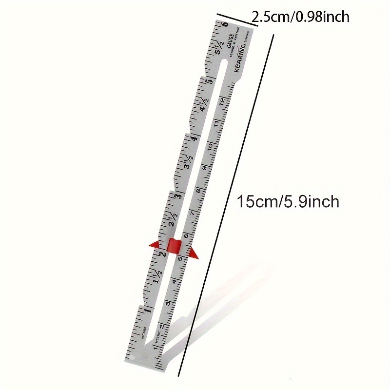 Multifunctional Drawing Ruler Patchwork Ruler 5 In 1 Quilting Ruler Sewing  Gauge Sewing Measuring Tools Tailor Beginner Supplies