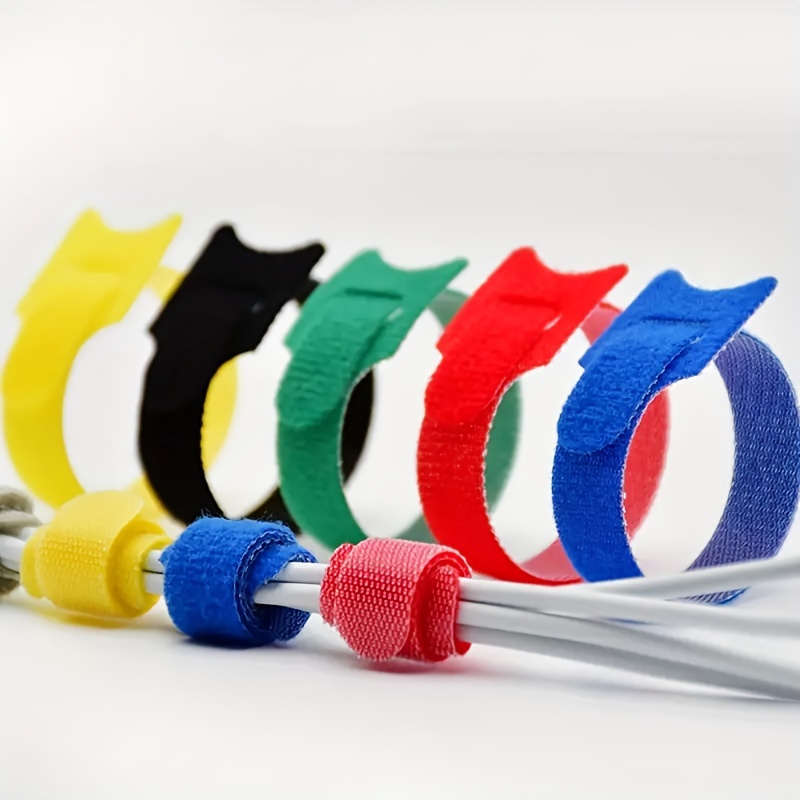 Tearable Cable Strap Plant Strap Data Cable Strap Color Back - Temu
