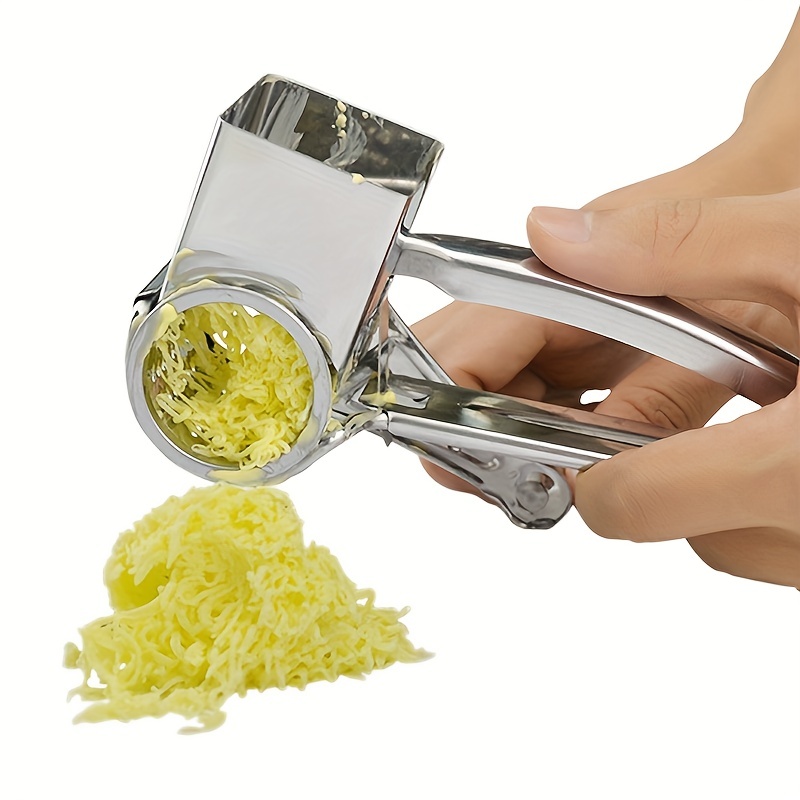 Reusable Cheese Grater With Handle - Manual Rotary Cheese Grater For Hard  Cheese, Chocolate, And Nuts - Kitchen Gadget For Easy And Even Grating -  Temu