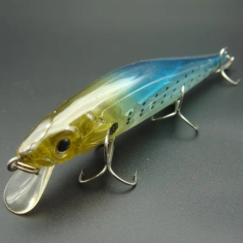 1pc Bionic Minnow Rattling Lure With 3 Treble Hooks - Perfect For Freshwater  And Saltwater Fishing, Shop On Temu And Start Saving