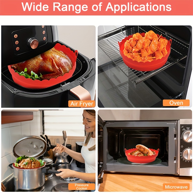 Air Fryer Silicone Pad Multifunctional Liner Silicone Pad - Temu