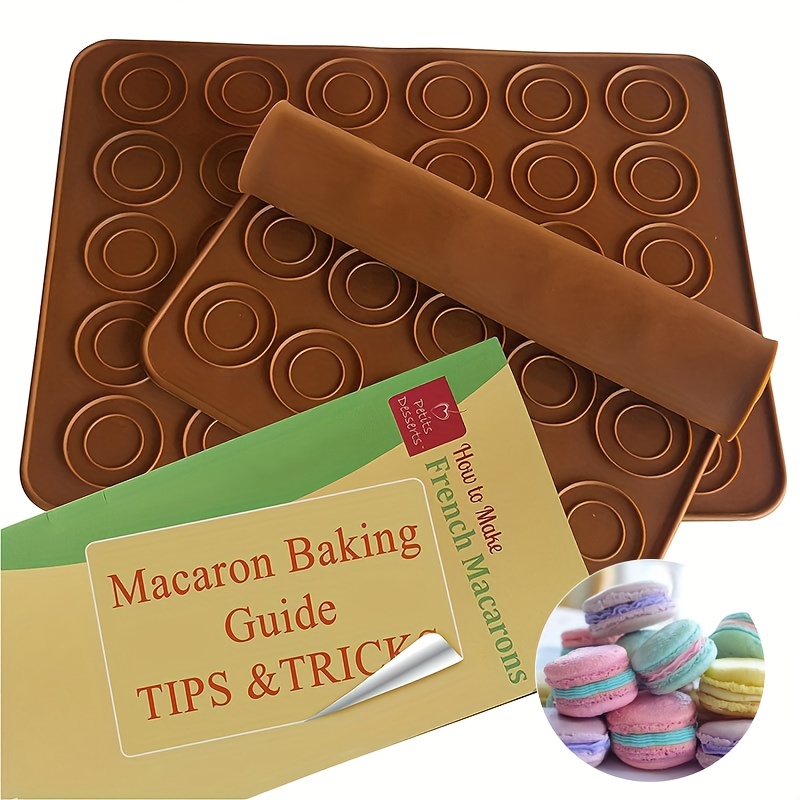 Silicone Baking Mat 30 hole Macaron Mat Modern Pastry Baking - Temu