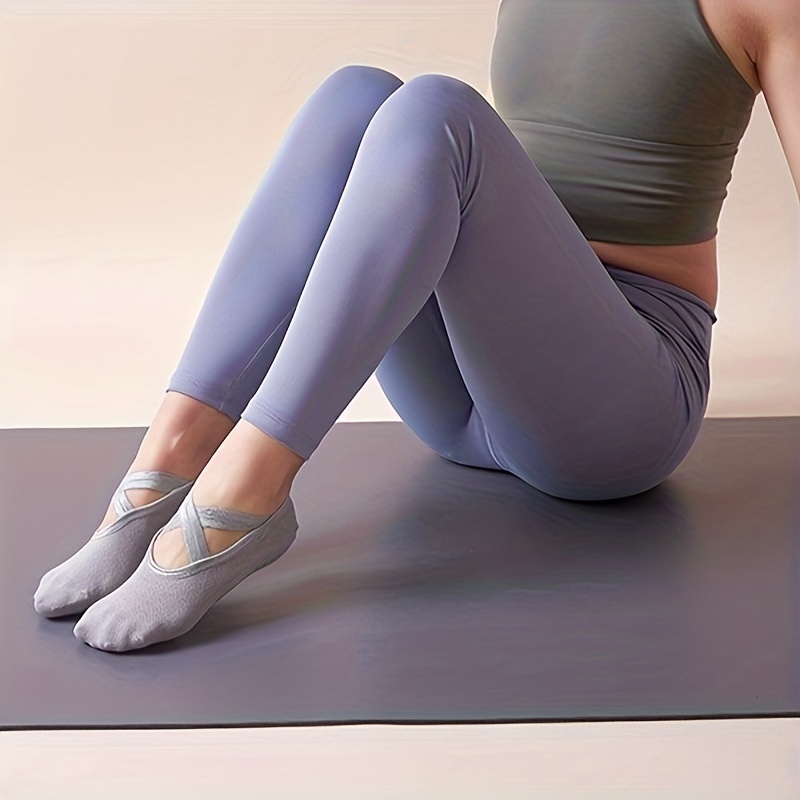 Calcetines Yoga Mujer Calcetines Deportivos Antideslizantes - Temu