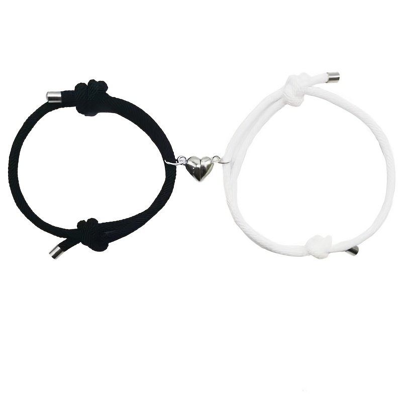 Couple Bracelet Set Black and White | My Couple Goal Innocence