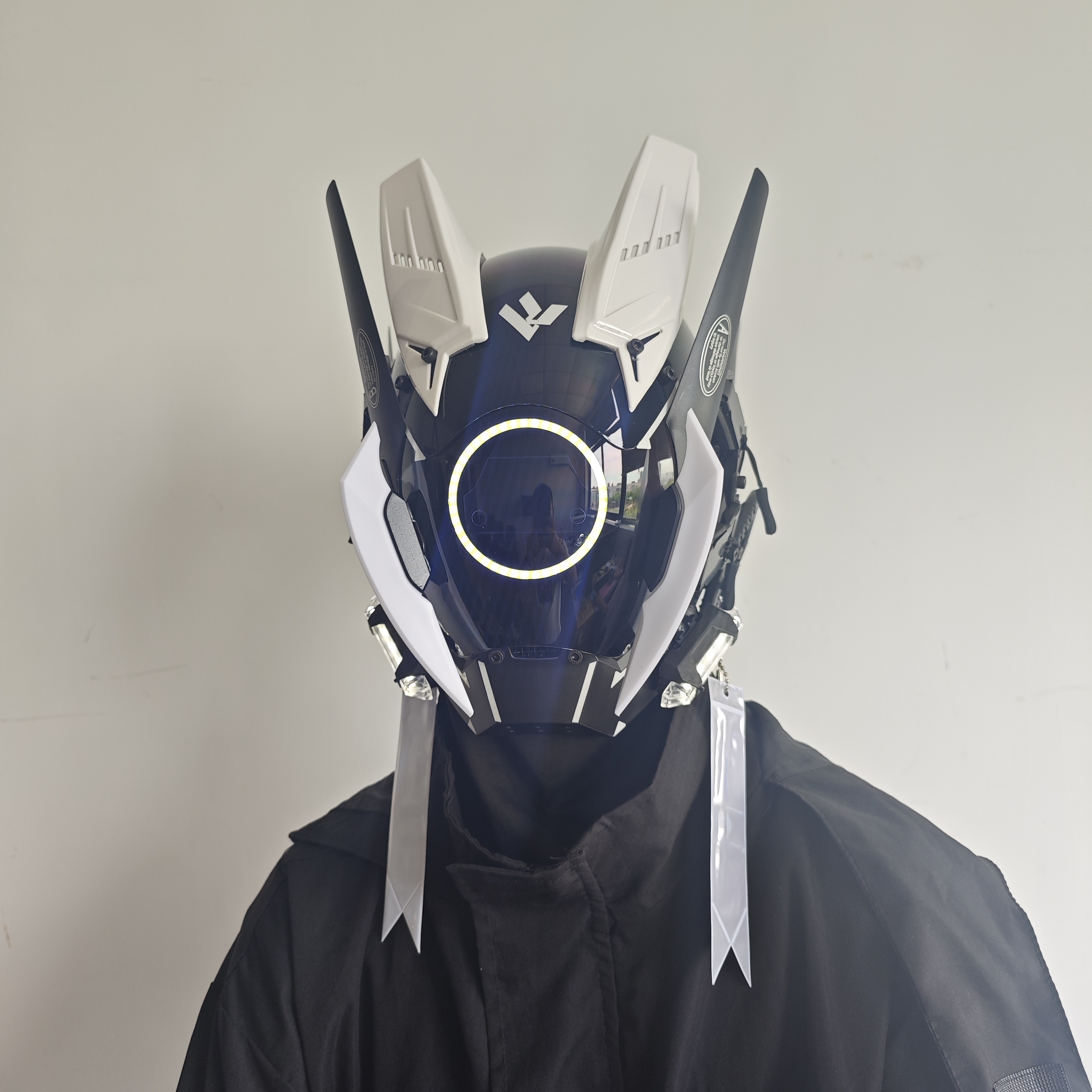 Cyberpunk, maschera per Halloween, cosplay, maschera integrale