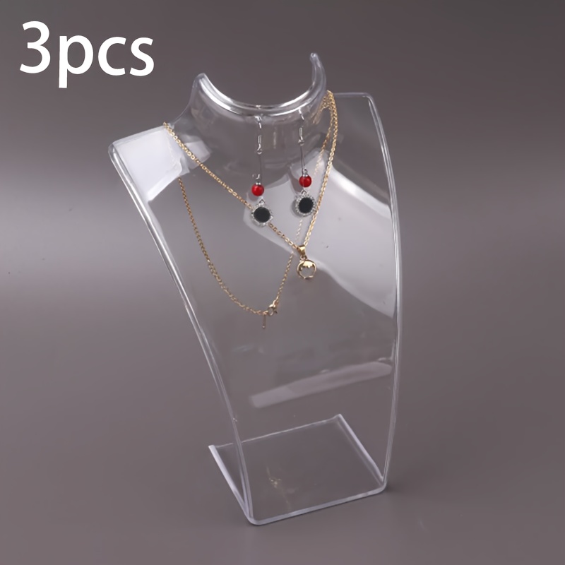 Acrylic on sale necklace stand