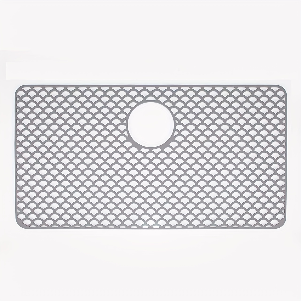Fridja Silicone Sink Mat Rear Kitchen Sink Protector Accessory Folding Non-Slip Sink Mats for Bottom of Stainless Steel Porcelain Sink Clearance, Size