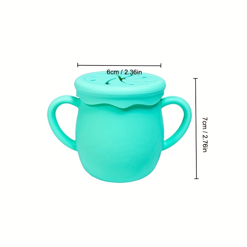 Baby Training Drinking Cup, Anti-Fall Insulated Silicone